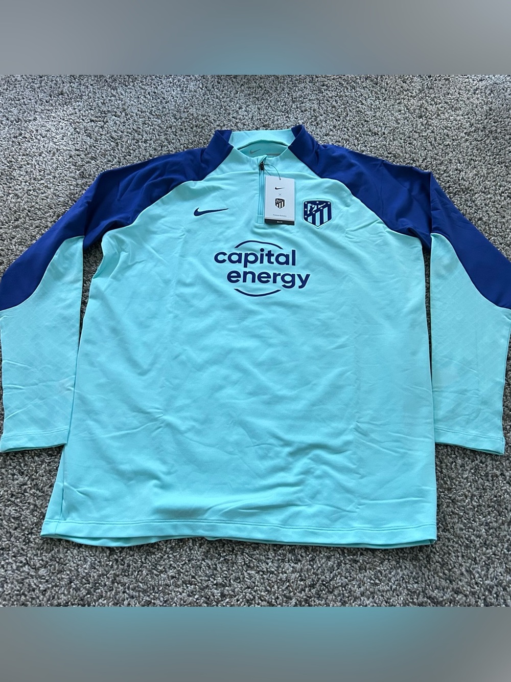 Nike Atletico Madrid 2022/23 Strike Training Drill Top Blue Men’s XL DM2453-482